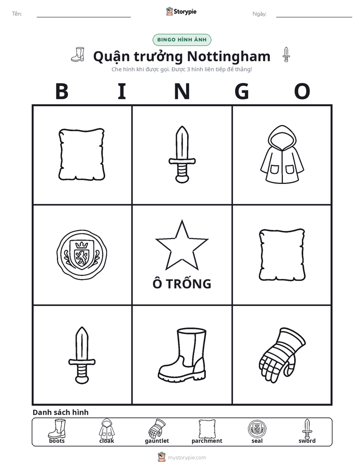 Bingo Hình Ảnh