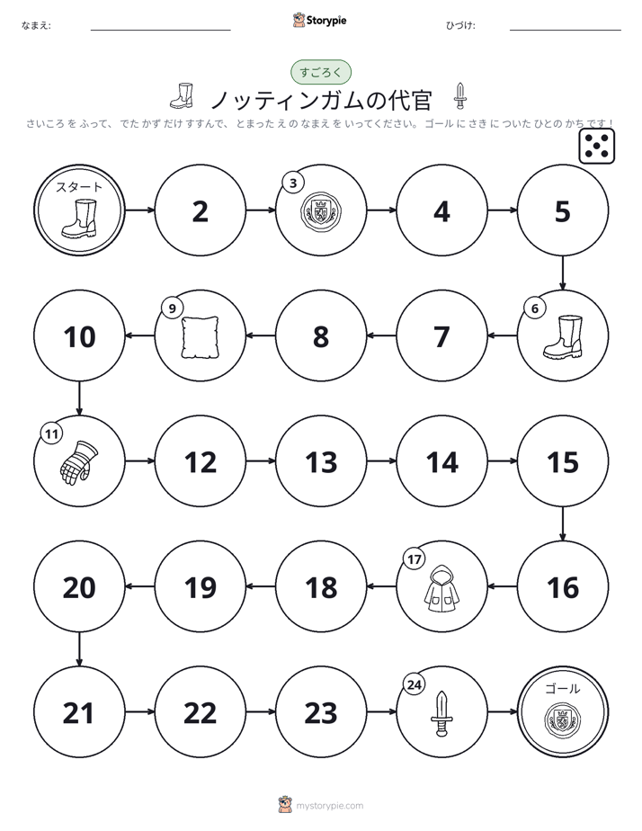 ロール＆ムーブゲーム