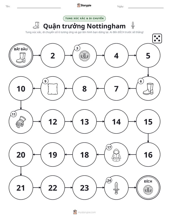 Trò Chơi Cuộn & Di Chuyển