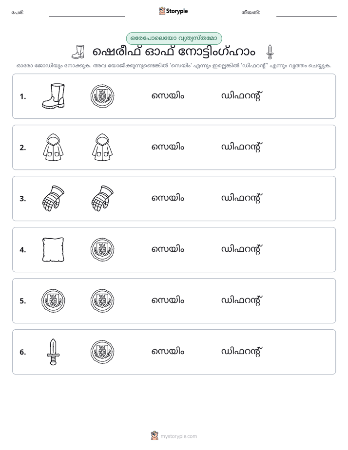 ഒന്നോ വ്യത്യാസമോ
