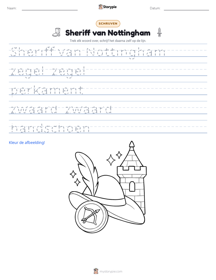 Schrijf Oefening