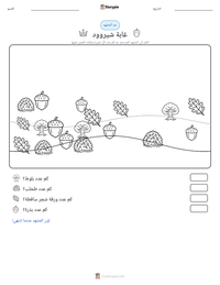 معاينة ورقة العمل القابلة للطباعة غابة شيروود