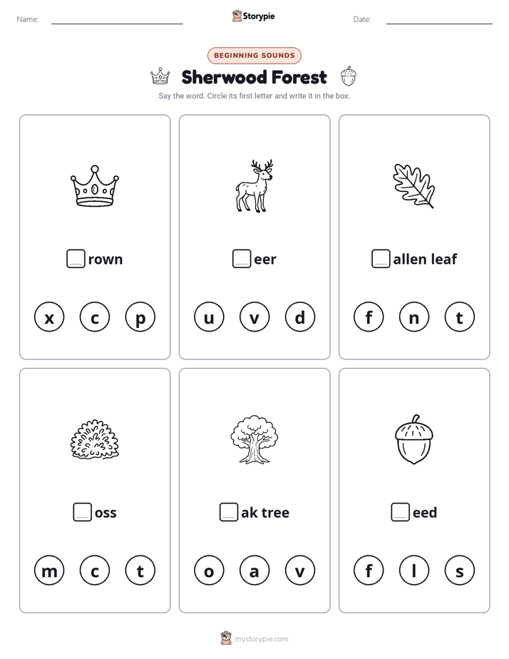 Beginning Sounds