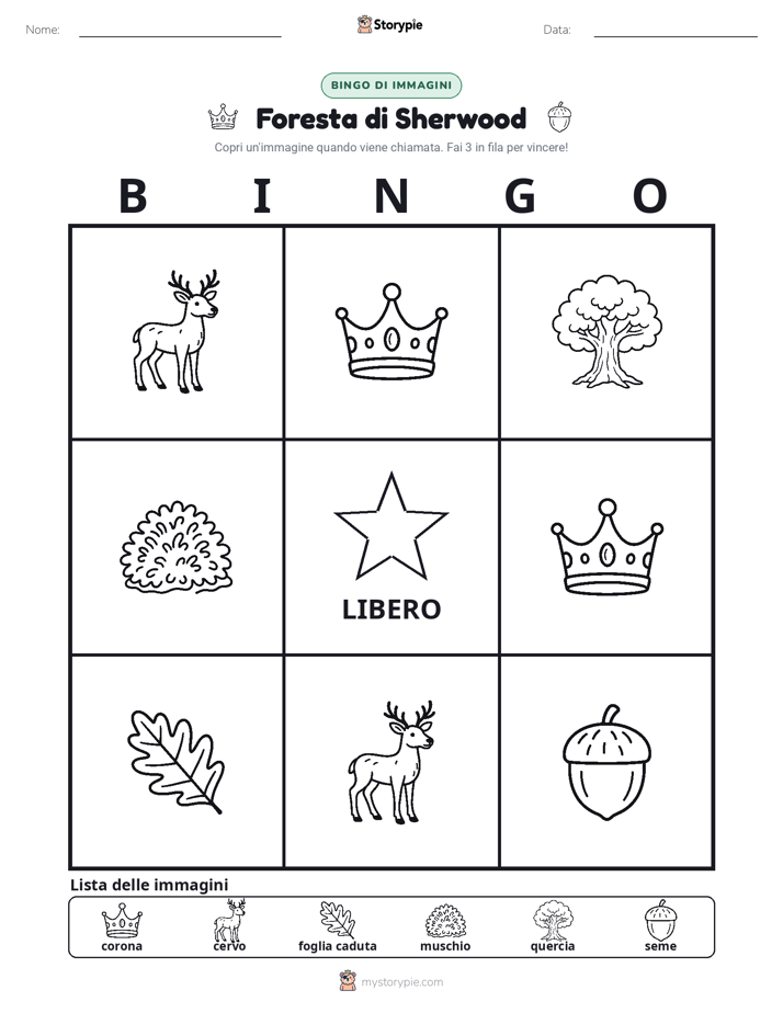 Bingo delle Immagini