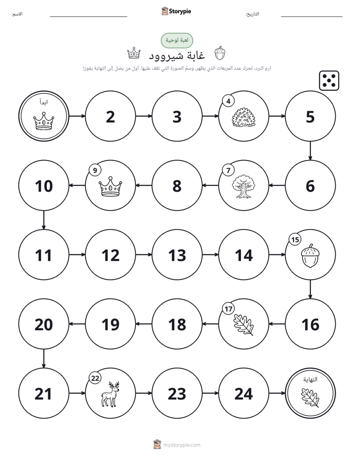 لعبة لف و تحرك