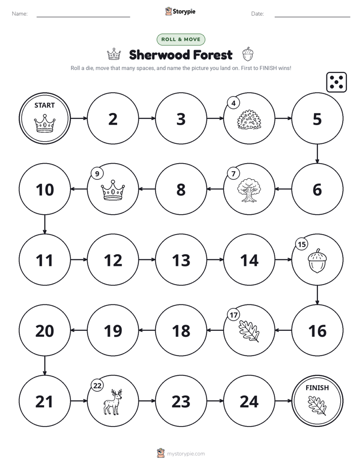 Roll & Move Game