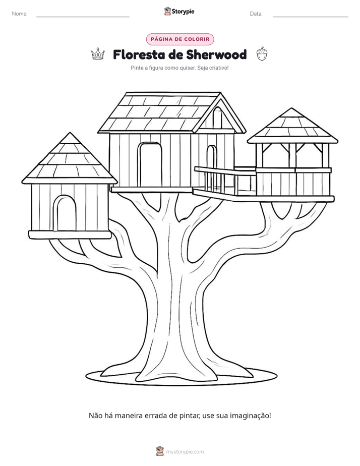 Página para colorir