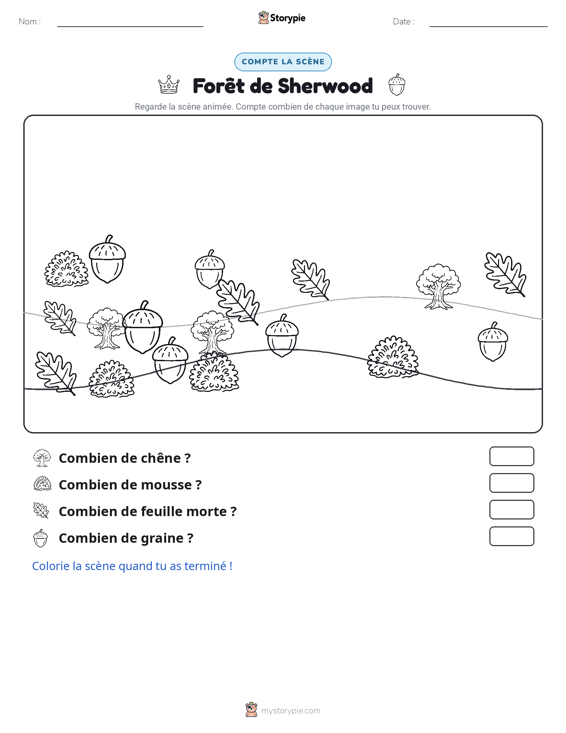Scène de Comptage