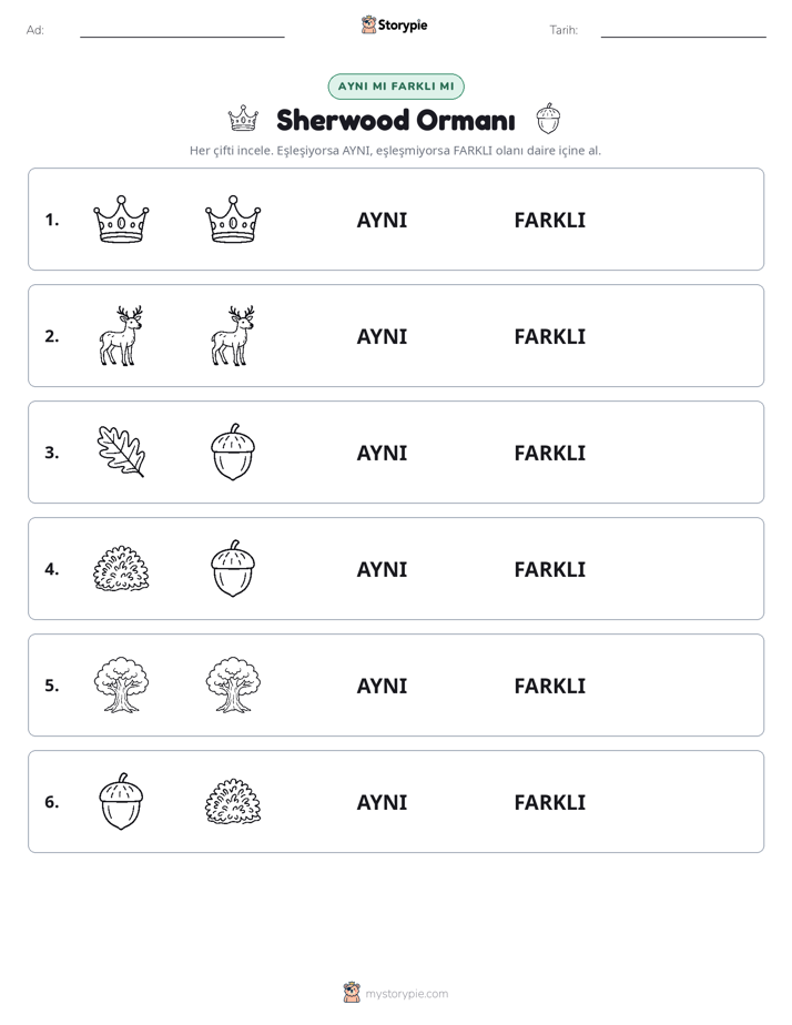 Aynı mı Farklı mı