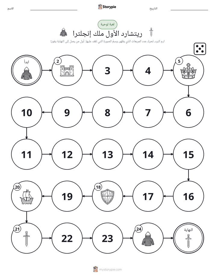 لعبة لف و تحرك