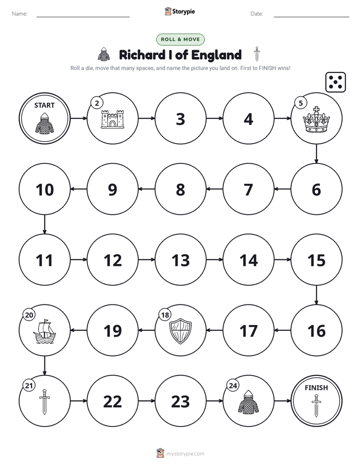 Roll & Move Game
