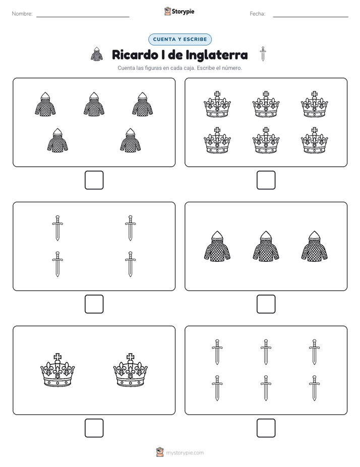 Cuenta y Escribe