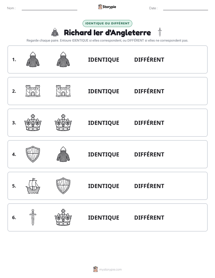 Identique ou Différent
