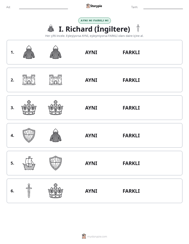 Aynı mı Farklı mı