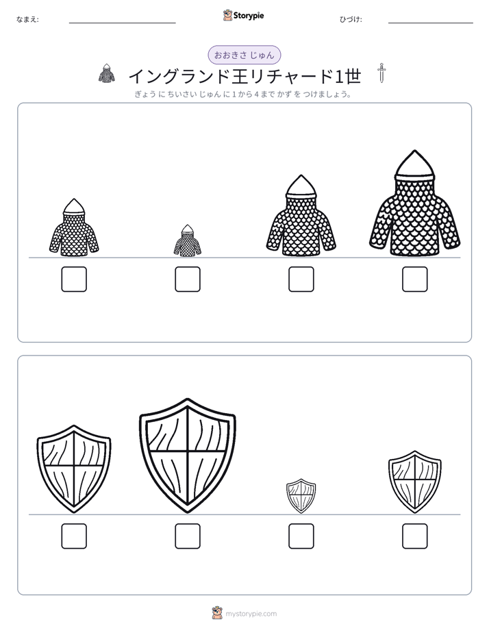 サイズ順