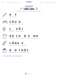 Xem trước tài liệu in sẵn Little John