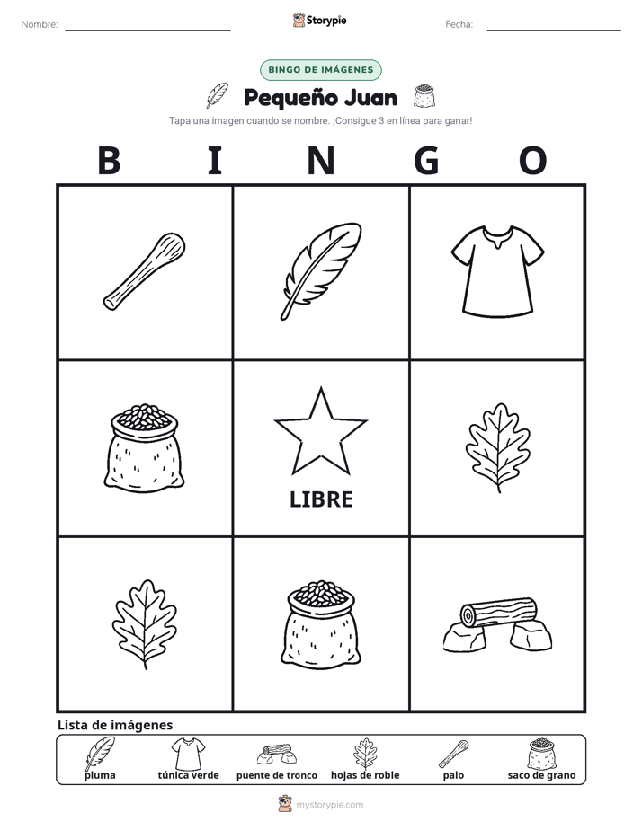 Bingo de Imágenes