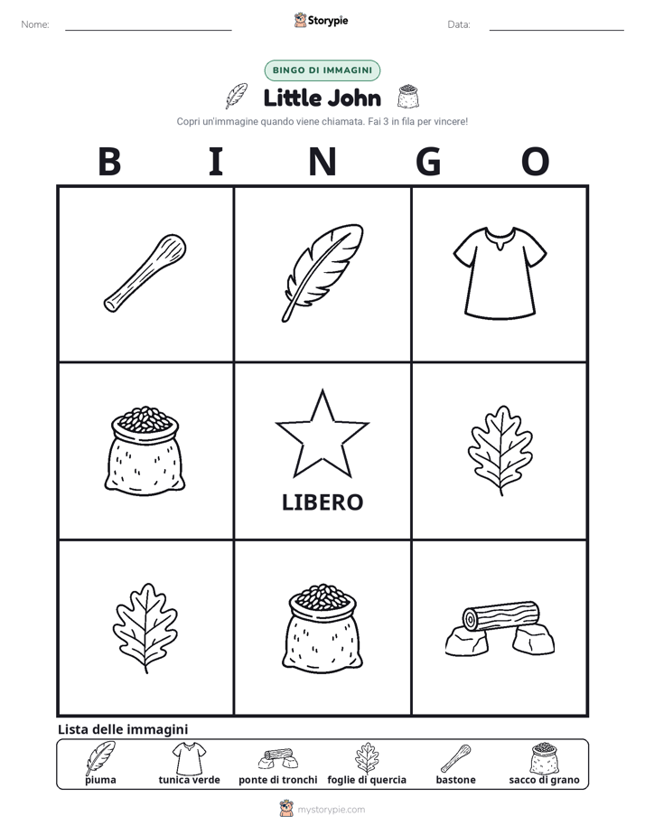 Bingo delle Immagini