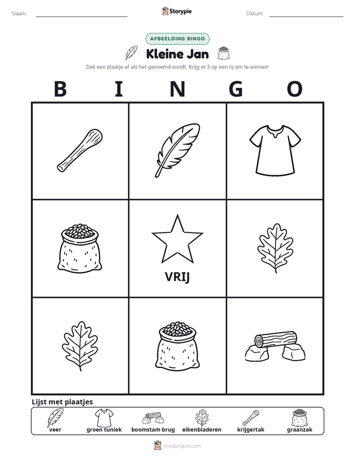 Afbeelding Bingo