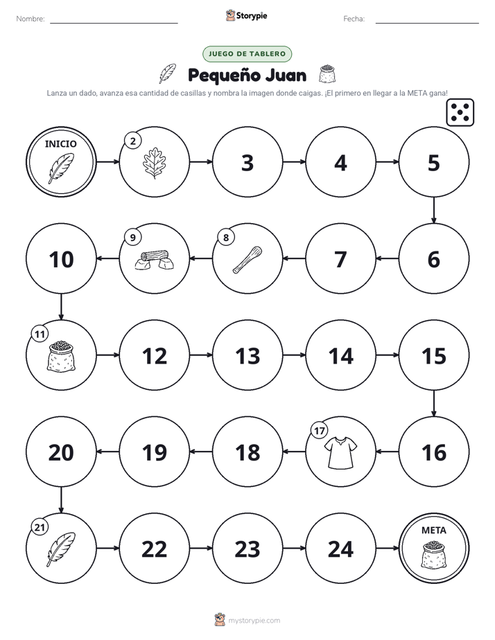 Juego de Rueda y Avanza