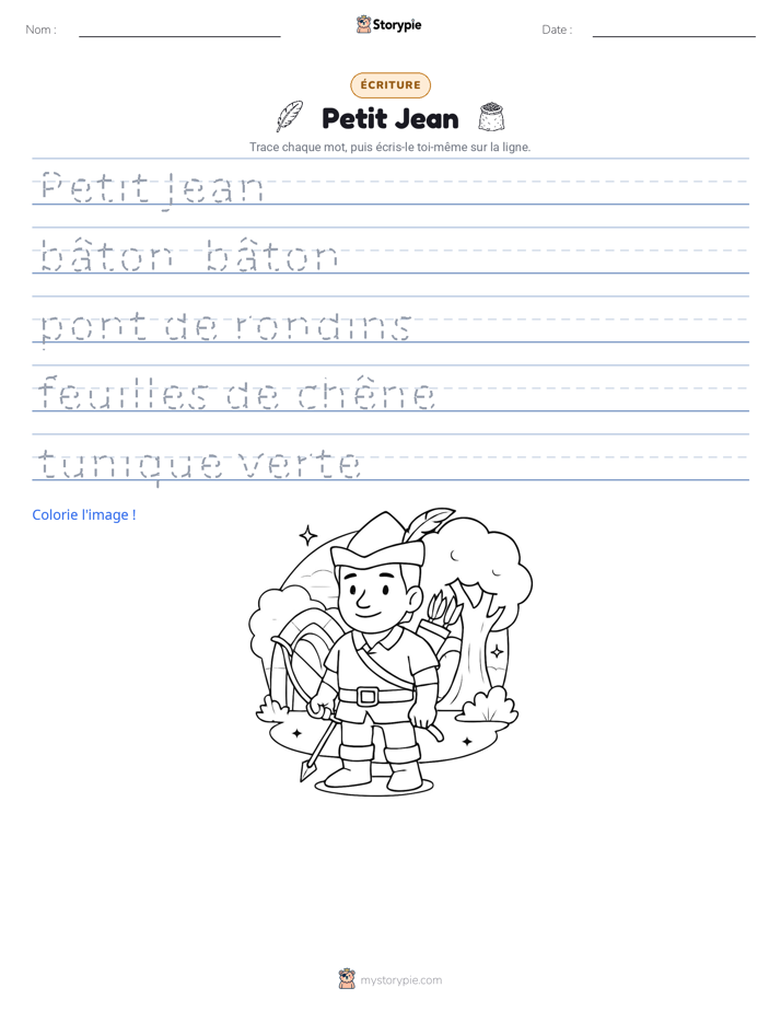 Pratique d'écriture