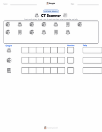 CT Scanner printable worksheet preview
