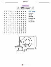 CT Scanner printable worksheet preview