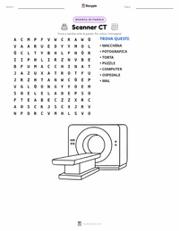 Anteprima della scheda stampabile di Scanner CT
