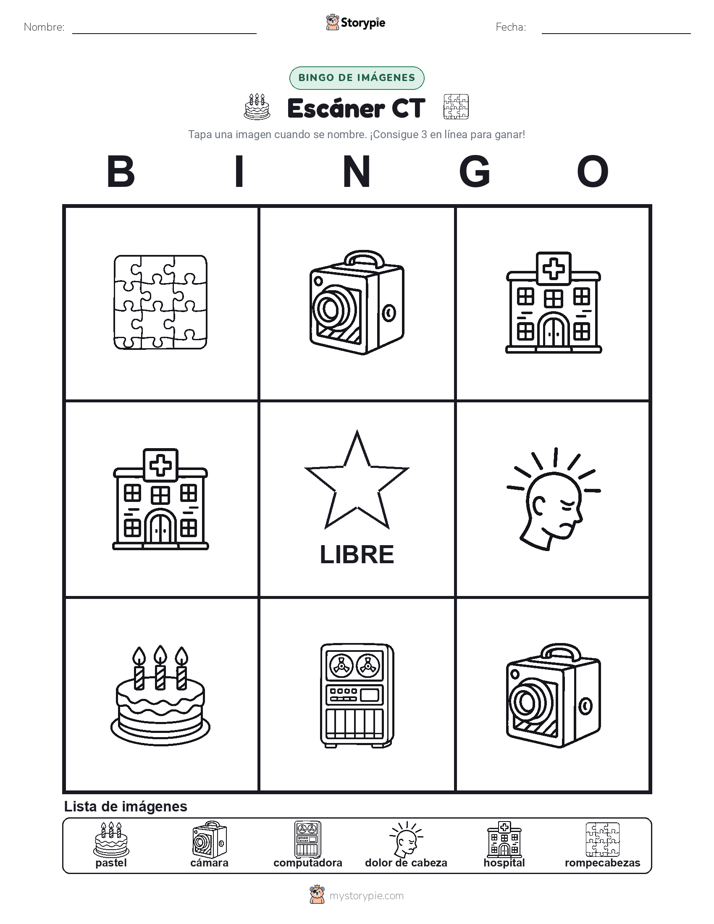 Bingo de Imágenes