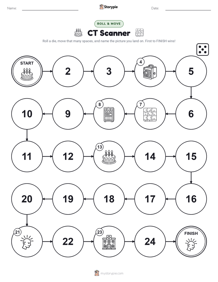 Roll & Move Game