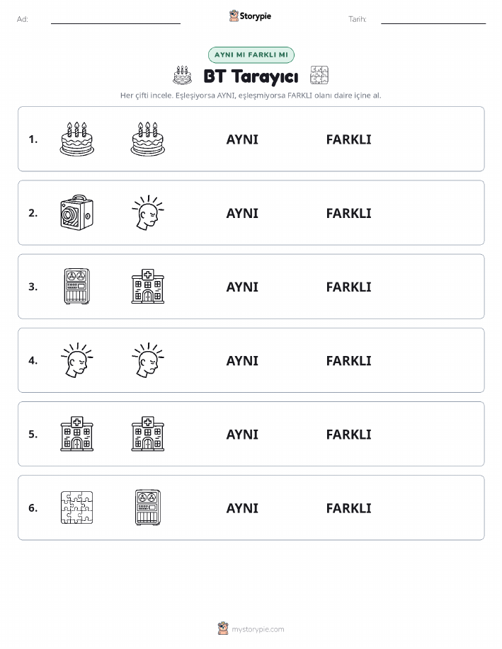Aynı mı Farklı mı