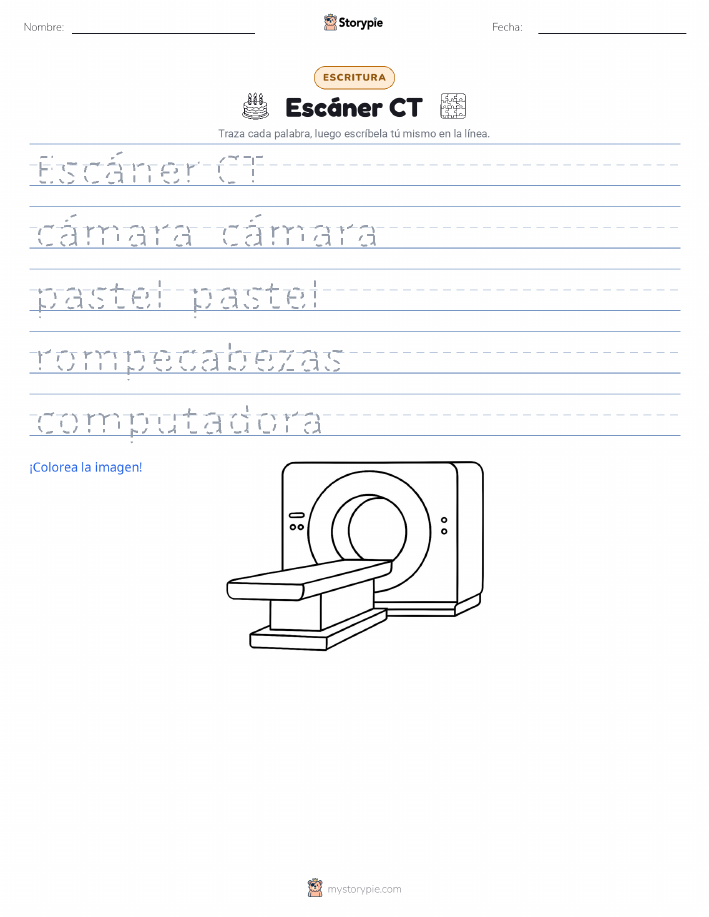 Práctica de Escritura