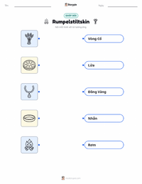 Tài liệu in sẵn Rumpelstiltskin - Đức cho trẻ em