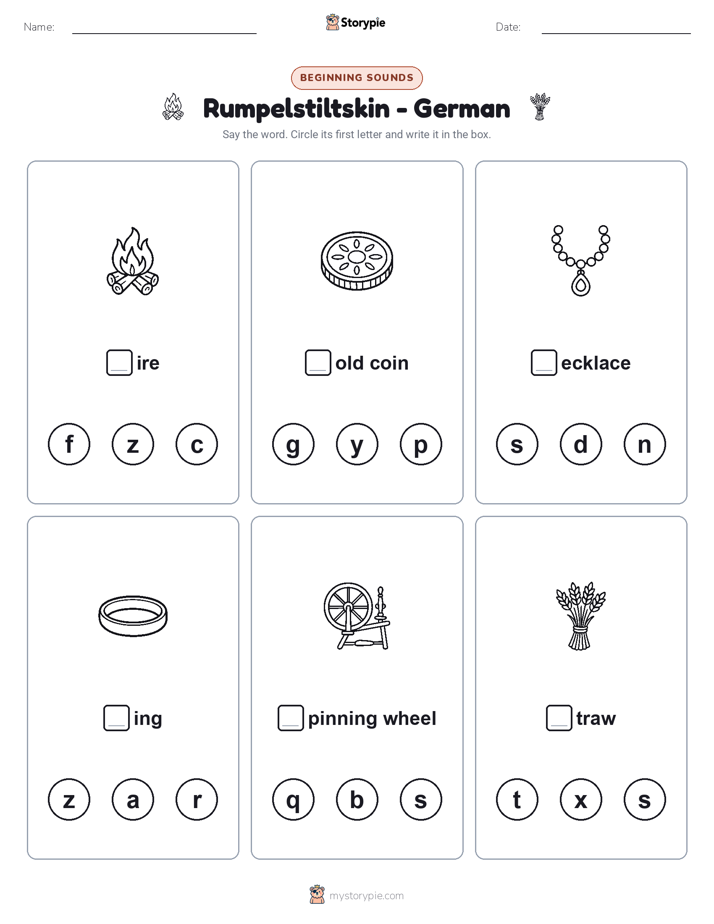 Beginning Sounds