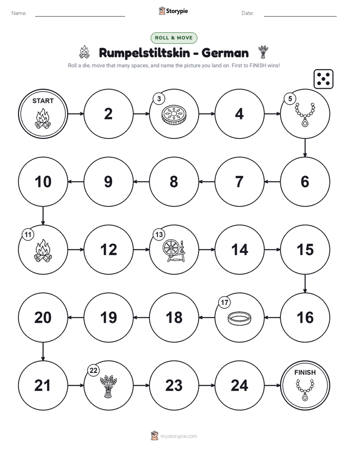 Roll & Move Game