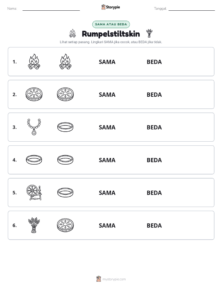 Sama atau Berbeda