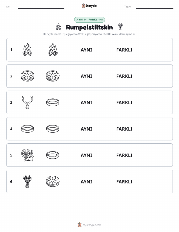 Aynı mı Farklı mı