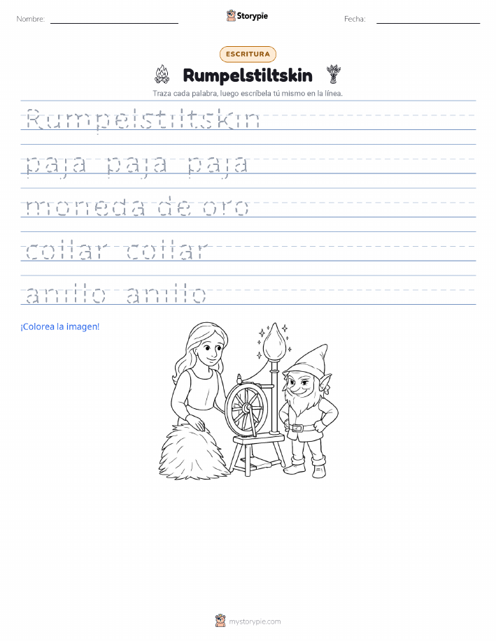 Práctica de Escritura