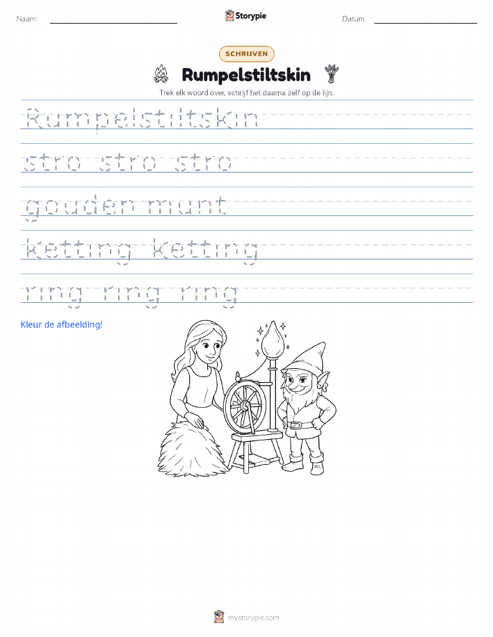 Schrijf Oefening