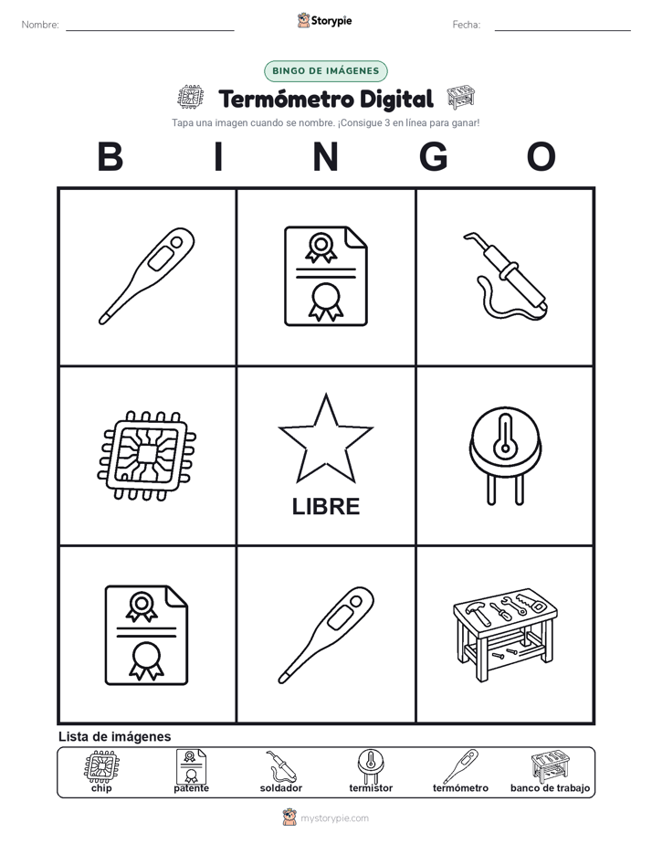 Bingo de Imágenes