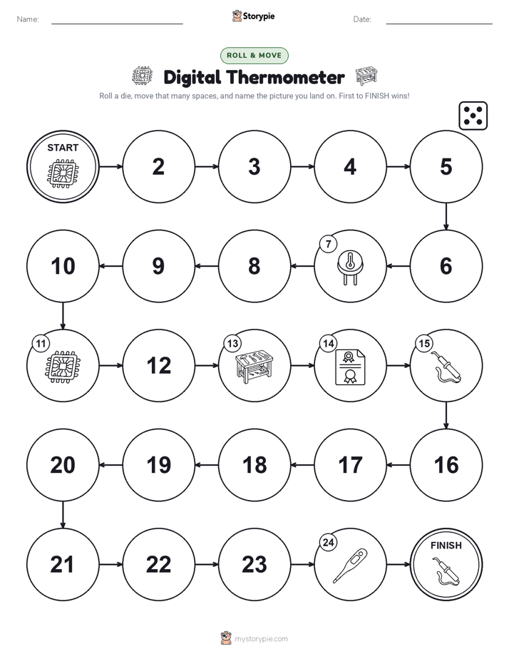 Roll & Move Game
