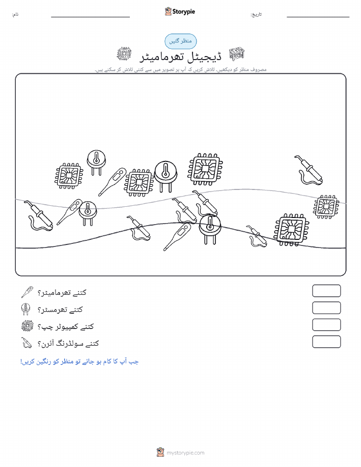 گنتی کا منظر