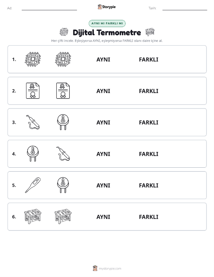 Aynı mı Farklı mı
