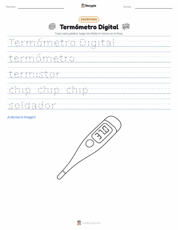 Práctica de Escritura