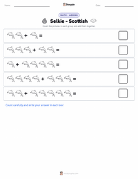 Selkie - Scottish printable worksheet preview