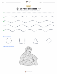 Anteprima della scheda stampabile di Selkie - Scozzese