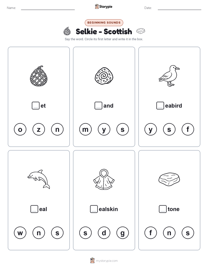 Beginning Sounds