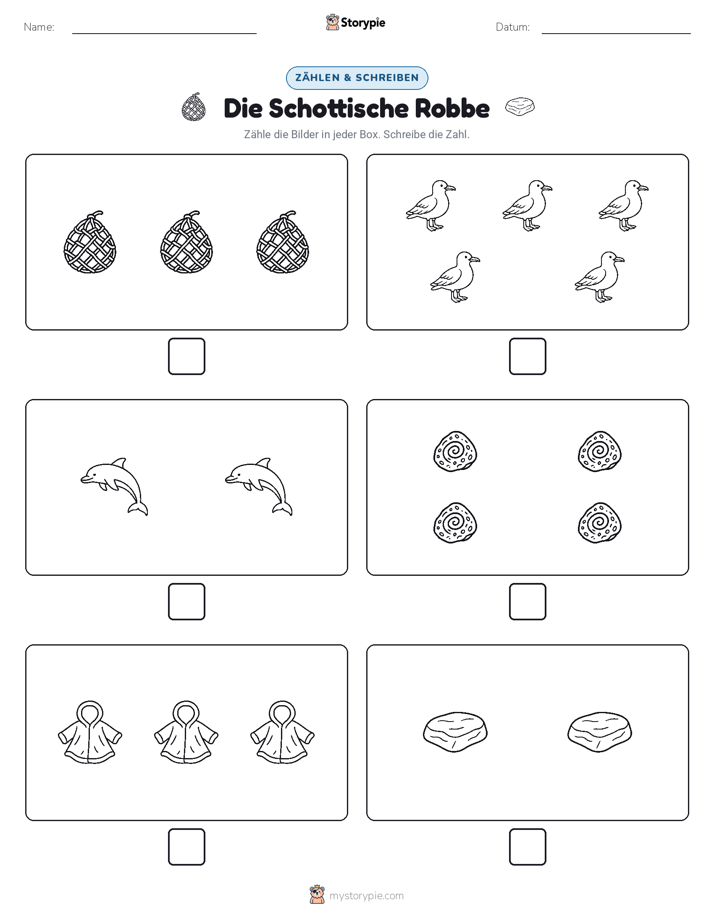 Zählen & Schreiben