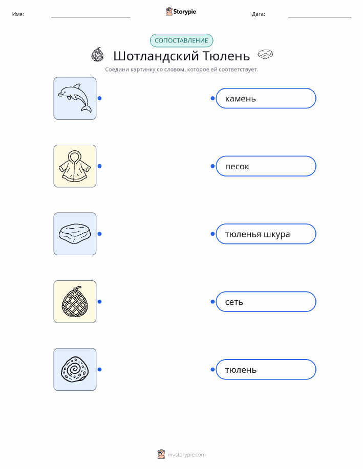 Сопоставление картинок