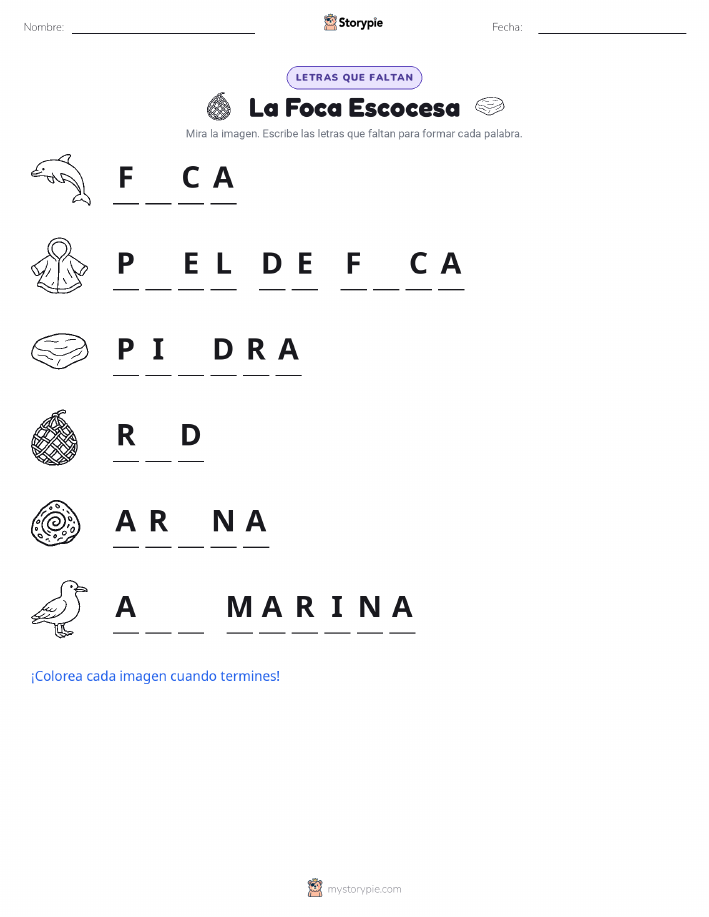 Letras Faltantes